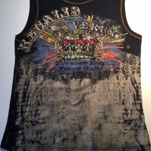 Skinny Minnie "Regalis Verus" Grunge Top